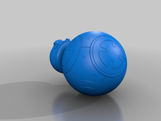 Illustration for article titled Of course you can now Print your own life sized Episode VII Ball Droid